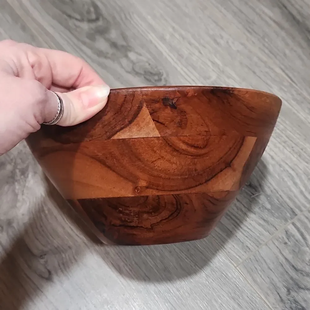 Williams Sonoma Open Kitchen Wooden Deep Bowl